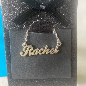 Nice! Rachel name necklace